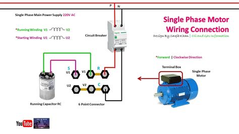 First Class Weg Single Phase Motor Wiring Diagram With Capacitor For ...