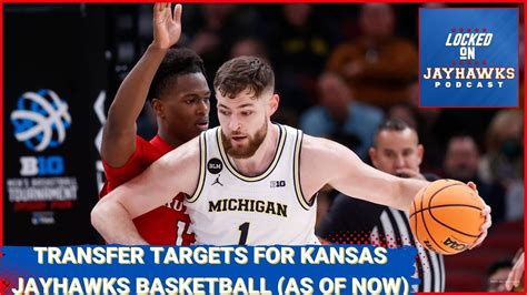 Kansas Jayhawks 2023 Transfer Targets: From Hunter Dickinson to Nicolas ...