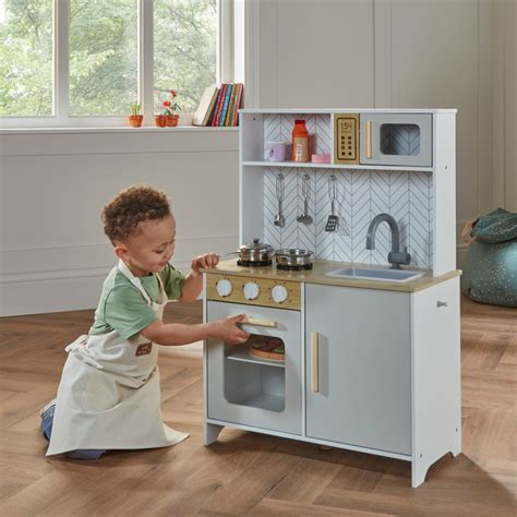 Kitchen Corner Wooden Play Kitchen | Smyths Toys UK