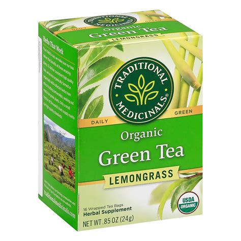 Traditional Medicinals Organic Green Herbal Tea - Shop Tea at H-E-B