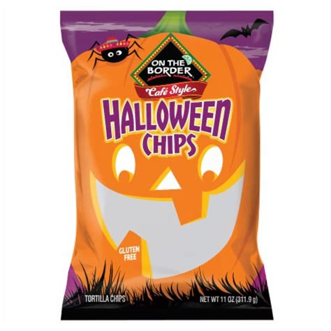 On the Border® Cafe Style® Gluten Free Halloween Tortilla Chips, 11 oz ...