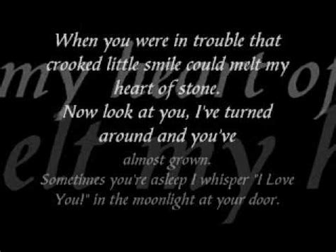 Tim McGraw My Little Girl (Lyrics) - YouTube