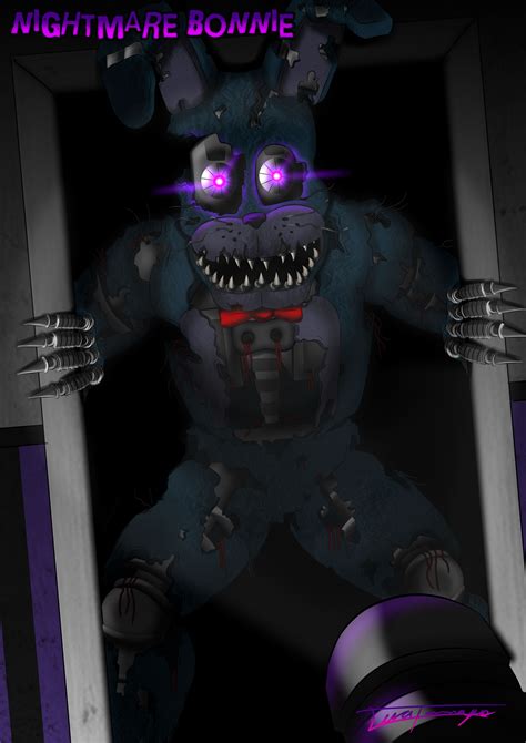 Nightmare Bonnie-FanArt by DALAYA404 on DeviantArt