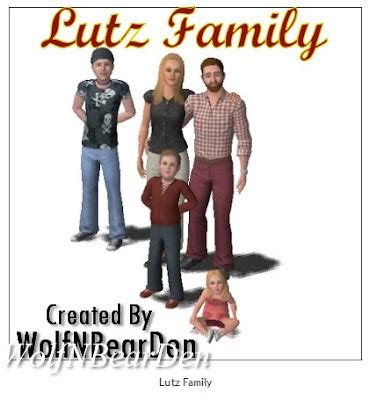 SIMS 3 ~ Wolf N Bear Den: The Lutz Family (Amityville Horror)