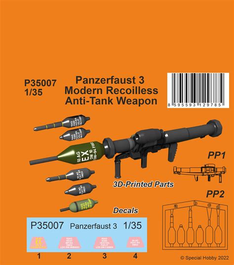 1/35 Panzerfaust 3 - Modern Recoilless Anti-tank Weapon | Vše pro ...