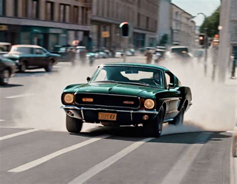 Bullitt Car chase scene ultrarealistic photo 8k 10 by mmsopen3 on ...