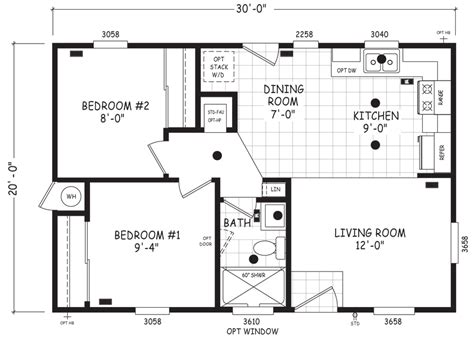 2001 Fleetwood Mobile Home Floor Plans – Two Birds Home