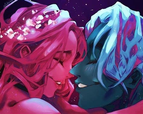 An adorable Hades and Persephone fanart by @elohimes #loreolympus ...