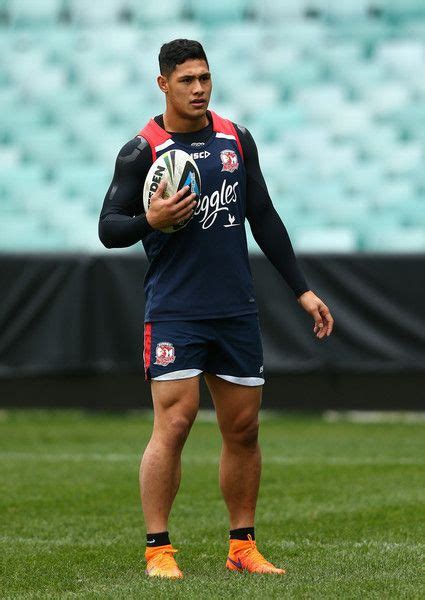 Roger Tuivasa-Sheck Photos - Roger Tuivasa-Sheck of the Roosters looks ...