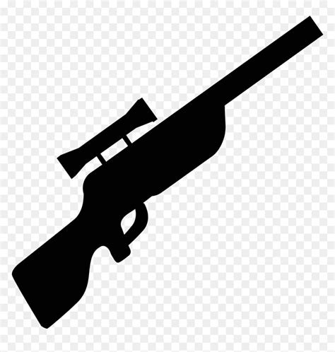 Sniper Rifle Icon - Sniper Rifle Icon Png, Transparent Png - vhv