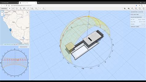 Tutorial como hacer un Recorrido Solar 3d - 3D Sun Path - YouTube