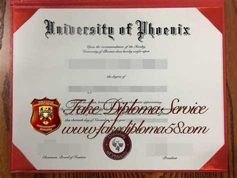 Where to get a Fake University of Phoenix diploma?