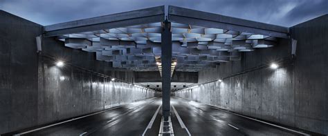 Tunnel lighting and underpass LED lights | AEC Illuminazione