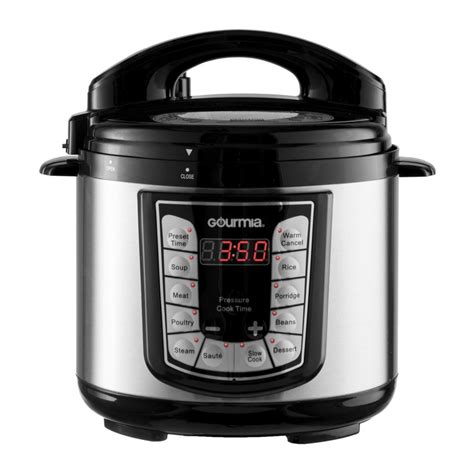 Gourmia GPC400 - Electric Digital Multifunction Pressure Cooker Manual ...