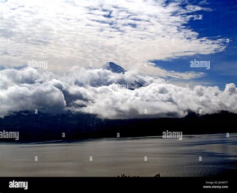 Osorno volcano near Puerto Montt, Chile on 3/16/14 Stock Photo - Alamy