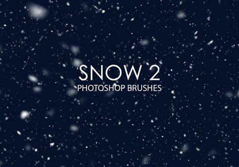 Free Snow Photoshop Brushes 2 - Nature Photoshop Brushes | BrushLovers.com