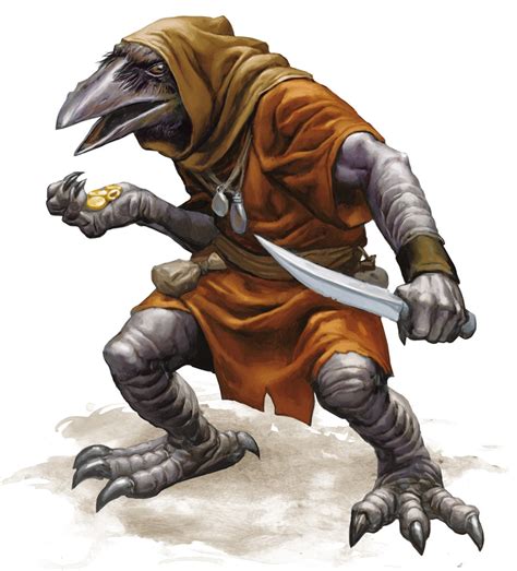 Kenku » Monster Stat Block - DnD 5e