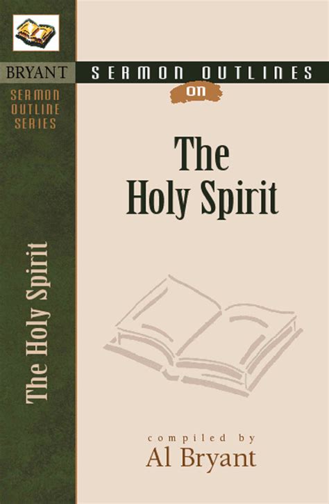 Sermon Outlines on the Holy Spirit | Kregel