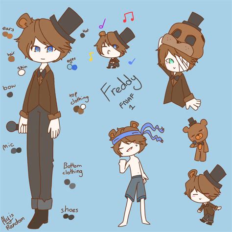 Human Freddy Fazbear (Fnaf 1) Ally_is_random - Illustrations ART street