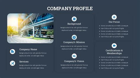 Presentation Deck Company Presentation Company Profile Design - Free ...