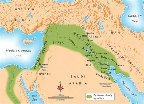 The term Mesopotamia and geographical position | Short history website