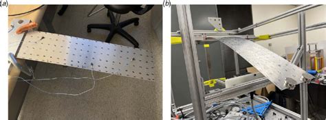 Setup for (a) hammer test and (b) release test | Download Scientific ...