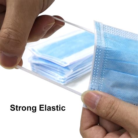 Disposable Face Mask 3 Ply with Adaptable Nose Bar - 50pcs/Box ...