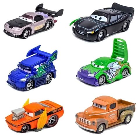 MATTEL DISNEY PIXAR Cars Boost Wingo Dj Snot Rod Smokey Diecast Model ...