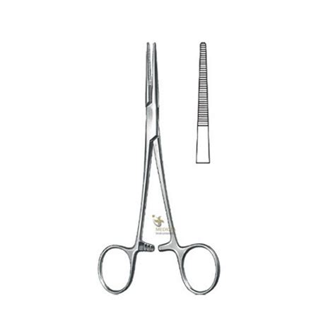 Kelly Hemostatic Forceps Straight 7" 18cm - Medicta Instruments