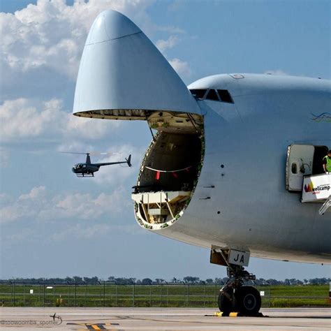 PsBattle: Cargo-Plane with it's front Cargo-door opened ... | Military ...