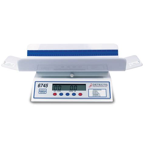 Detecto 6745 Digital Baby Scale 30lbs Capacity