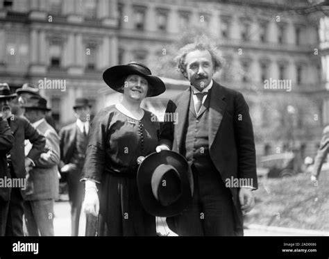 German-Swiss-US physicist Albert Einstein (1879-1955) with his cousin ...