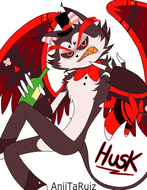 hazbin hotel - husk by AniiTaRuiz on DeviantArt