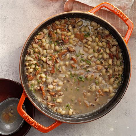 Black-Eyed Peas with Bacon Recipe | Taste of Home