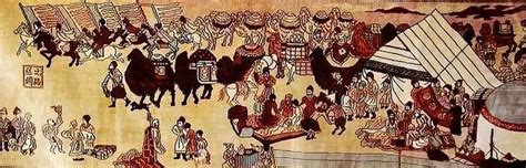 The ancient Silk Road during the Tang Dynasty more than a thousand ...