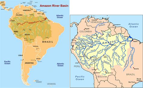 70以上 location amazon river basin map 561013-Where is amazon basin ...