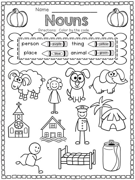 Gender Of Nouns Worksheets For Grade 1 Pdf - Worksheets