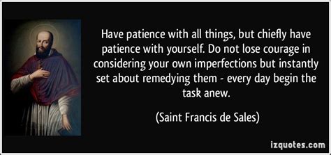 Saint Francis de Sales | Saint quotes, St francis de sales, Patience