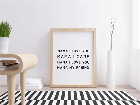 Spice Girls Mama Lyrics Quote Mother's Day Gift Last - Etsy UK