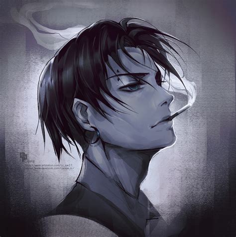 Levi Ackerman Fan Art Portrait