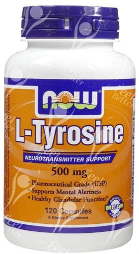 L-Tyrosine - Dopamine Precursor 500mg x120cap WOW!!! | eBay