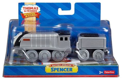 Fisher-Price Thomas & Friends Wooden Railway Battery Operated Spencer ...