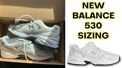 NEW BALANCE 530 SHOE SIZING - YouTube