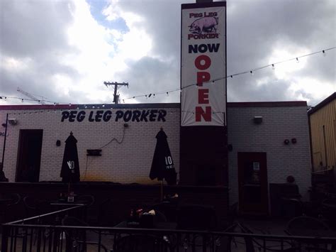 Menu of Peg Leg Porker, The Gulch, Nashville