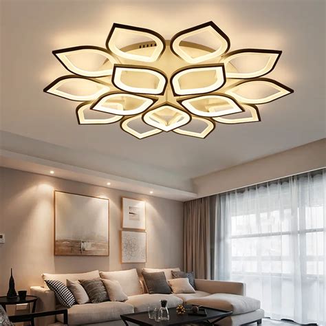 Led Ceiling Tile Lights - Circus Chrome Effect 7 Lamp Ceiling Light ...