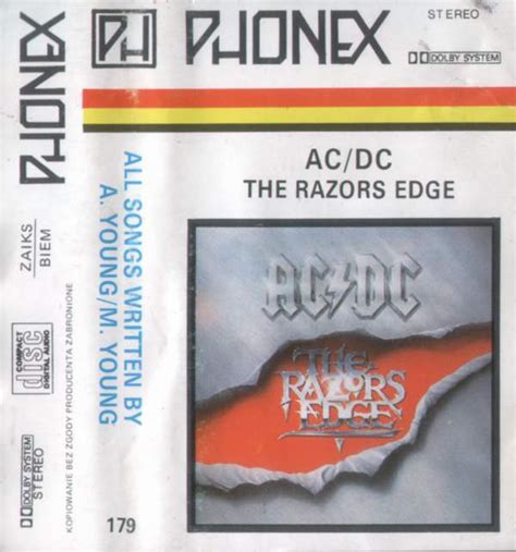 AC/DC – The Razors Edge (Cassette) - Discogs