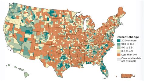 2020 US Census: More than half of all U.S. Counties lost population ...