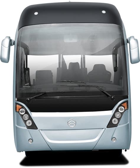 Download Transparent Bus Front View Png Banner Freeuse Stock - Tour Bus ...