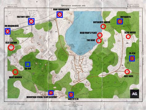 EFT Extraction Points Map: Where are the extraction points in Escape ...