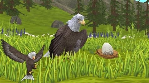 WildCraft: Animal Sim Online 3D - Eagle : Raise A Family - Gameplay ...